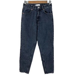 Zara High Rise Ankle Cotton Jeans Medium Wash Denim Size 2 Women’s